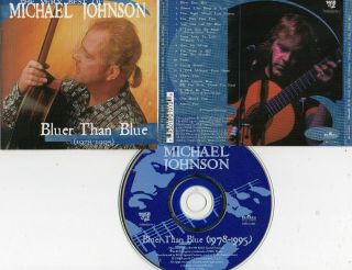 Michael Johnson - The Very Best Of 1978 - 1995 Cd : Bluer Than Blue (rare Cd)