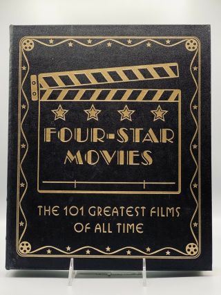 Four - Star Movies: The 101 Greatest Films Of All Time Easton Press Leather Rare