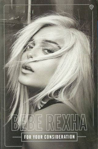Bebe Rexha Expectations Cd In Rare Promotional Large Booklet