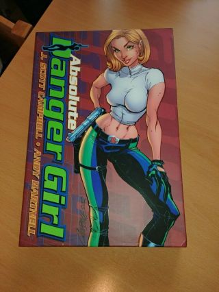 Absolute Danger Girl - J Scott Campbell - Sketchbook Art Hardcover Hc Oop Rare