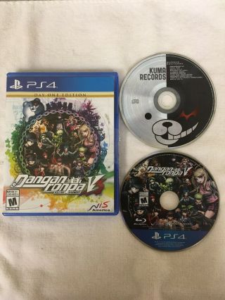 Danganronpa V3: Killing Harmony (sony Playstation 4,  2017) Rare Game Cib