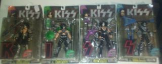 Kiss Rare All 4 Ultra Action Figure By Mcfarlane Toys