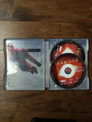 Iron Man Futureshop Steelbook Blu - ray Rare 3