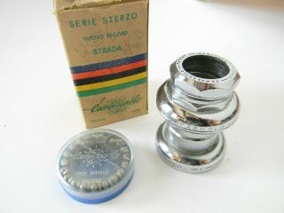 Exc,  Rare 60s - 70s Campagnolo 1039 Record C Strada Headset 1 " English Bicycle