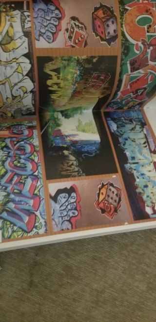 Rare graffiti Zines DRUGS CREW 3 ABSOLUTE TRASH street art zine pandasex sticker 5
