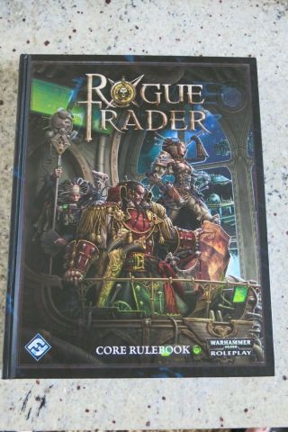 Warhammer Rogue Trader Core Rulebook Hc Very Rare
