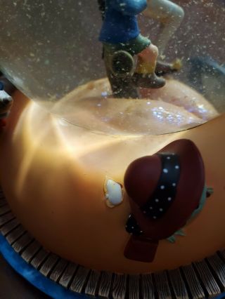 Disney James And The Giant Peach My Name Is James Musical Snow Globe RARE damage 5