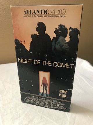 Night Of The Comet Vhs 1985 Release Rare Cbs Fox Horror Sci Fi Zombies
