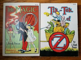 The Magic Of Oz,  Tik - Tok Of Oz By L Frank Baum,  Neill 1919 Vintage Rare