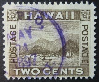 Waipio 255.  01 (1rr) On Hawaii Scott 75; Only 14 Strikes Recorded; Very Rare