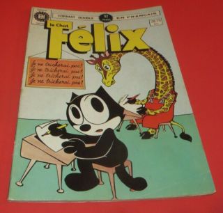 Le Chat FÉlix Comic 28 - 29 Rare Éditions HÉritage French 1977