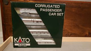 Kato N Scale Rare 106 - 1501 Canadian Pacific Lighted 4 - Car Set (m1105)