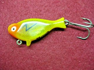 Heddon 300 Top Sonic,  1967,  Surface Vibrating Action,  Most Rare Of Sonic Family.