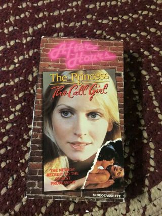 The Princess And The Call Girl After Hours Sexy Sleaze Big Box Slip Rare Oop Vhs