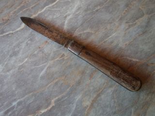 Vtg Old Rare Ww2 Wwii German Gebr.  Weyersberg Solingen Folding Pocket Knife