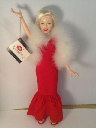 Rare World Doll Vintage 1983 Marilyn Monroe 71890 Doll Celebrity Series