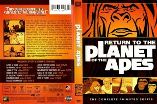 Return To The Planet Of The Apes - Complete Animated Series - Rare - Oop - Dvd