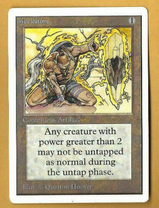 Magic The Gathering Unlimited Edition Meekstone Mtg Light Play