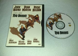 Rio Bravo (dvd,  Rare John Wayne - Dean Martin - Ricky Nelson
