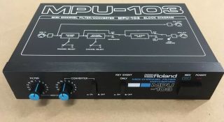 Rare Roland Mpu - 103 Midi Channel Filter/converter