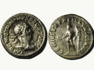 Rare Roman Silver Denarius Of Emperor Trajan Decius (249 - 251),  Rare