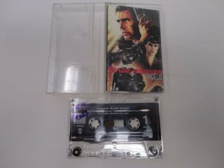 Blade Runner Vangelis Movie Soundtrack Cassette Tape Vintage Rare Usa