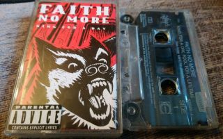 Faith No More King For A Day /fool For A Lifetime Rare Cassette Tape Fast Post