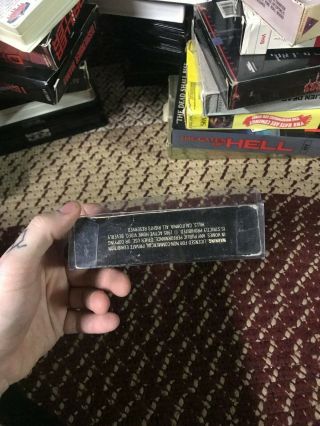 DREAM NO EVIL HORROR SOV SLASHER RARE OOP VHS BIG BOX SLIP 5