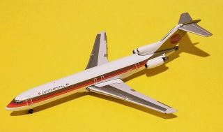 Gemini Jets Select 1:400 Continental Airlines 727 - 200 Red Meatball N88710 Rare