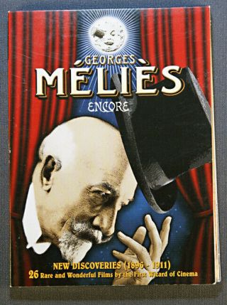 Georges Melies Encore Dvd With 26 Rare Films From 1896 - 1911 2010