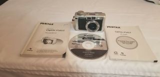 Pentax Optio 750Z RARE Early High End Digital Camera 7.  0MP 4x Zoom Flip Screen 4