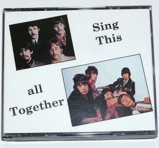 The Beatles & The Rolling Stones - Sing This All Together 2cd Tara Box Rare