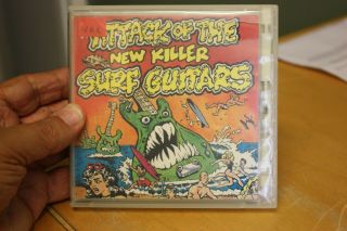 Very Rare Surf Cd - Attack Of The Killer Surf Guitars - 1997 Usa.