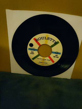 Rare1958 Rockabilly 45 Jimmy Lloyd Disc Jockey Roulette Label