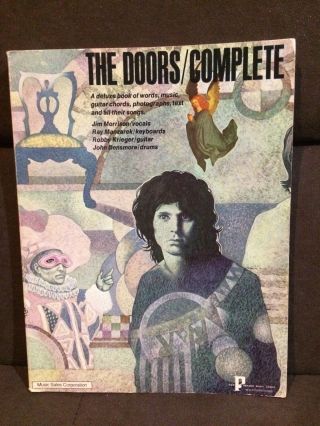The Doors Complete - Classic Rock Guitar Tab Sheet Music Book Vintage Press Rare