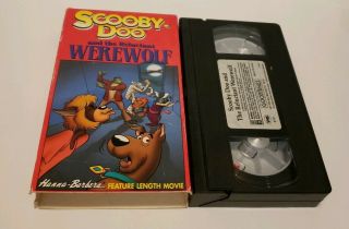 Scooby Doo And The Reluctant Werewolf - Rare Hanna Barbera Vhs 1991 Goodtimes