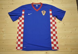 Rare Nike Croatia National Team Away Football Shirt 2007 2008 2009 Size Xl