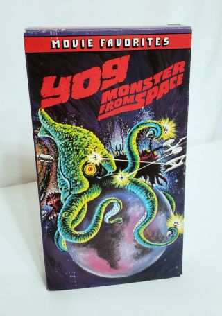 Yog Monster From Space Movie Favorites Sci - Fi Rare Vhs 70056
