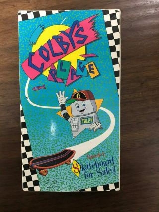 Rare Colbys Place Skateboard Vhs Video 1989 - With Andre Walton