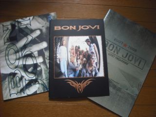 Very Rare Bon Jovi Tour Program 1993 1995 2007 - 2008 Concert Brochure 3 Books