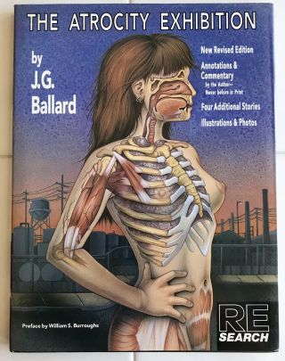 J.  G.  Ballard The Atrocity Exhibition Signed Limited 1st Rare Hc Research