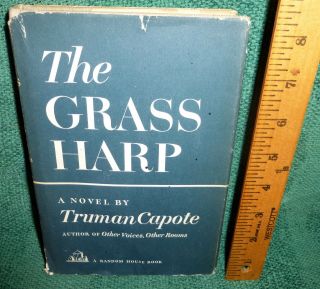 Rare 1951 1st Printing - The Grass Harp By Truman Capote - Hc/dj