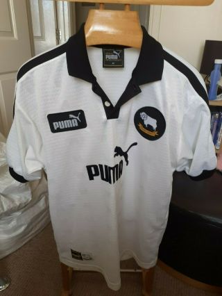 Rare Old Derby County 1997 Football Shirt Size Medium