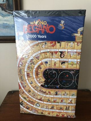 Rare Huge 8000 Piece Heye Millennium Puzzle " 2000 Years " Marino Degano