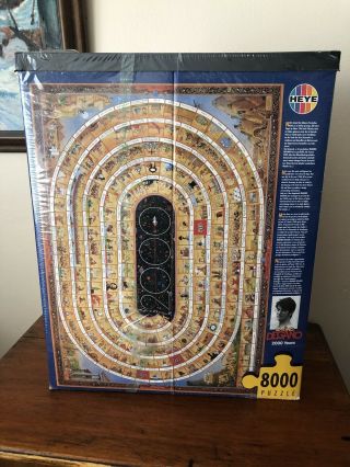 RARE Huge 8000 Piece Heye Millennium Puzzle 