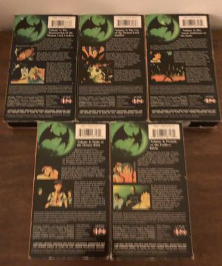 NIGHTMARE CAMPUS VOLUMES 1 - 5 VHS ANIME RARE 7