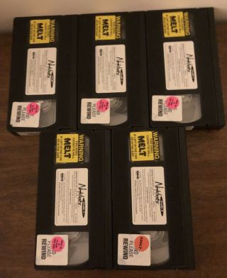 NIGHTMARE CAMPUS VOLUMES 1 - 5 VHS ANIME RARE 8