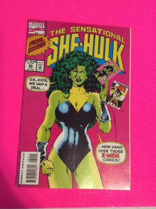 Sensational She - Hulk 60 (1989) The Final Issue Rare