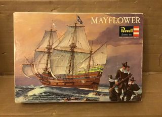 Rare Original1966 To 1969 Revell Mayflower Ship Model Unbuilt Very Good Cond