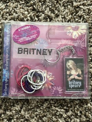 Britney Spears Rare Cd Form Accesories Hair Ties,  Keychain,  Britney Brands Inc